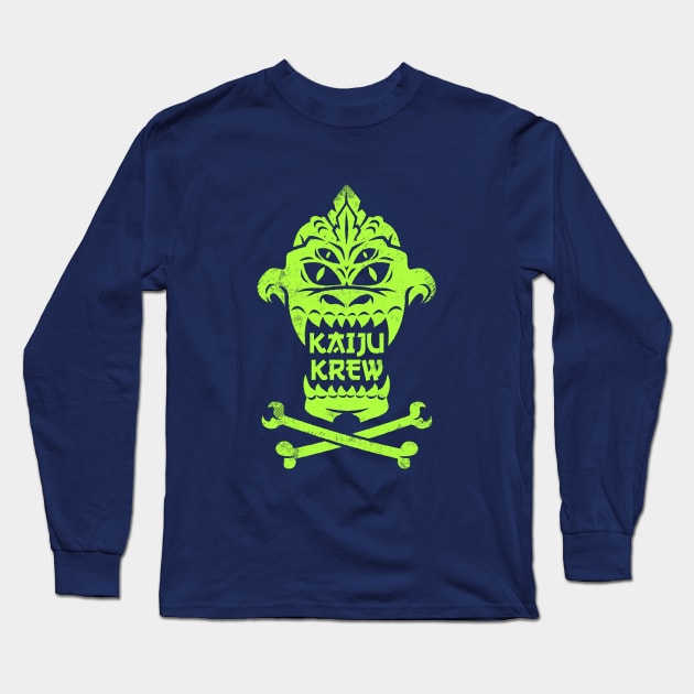KAIJU KREW Long Sleeve T-Shirt by blairjcampbell
